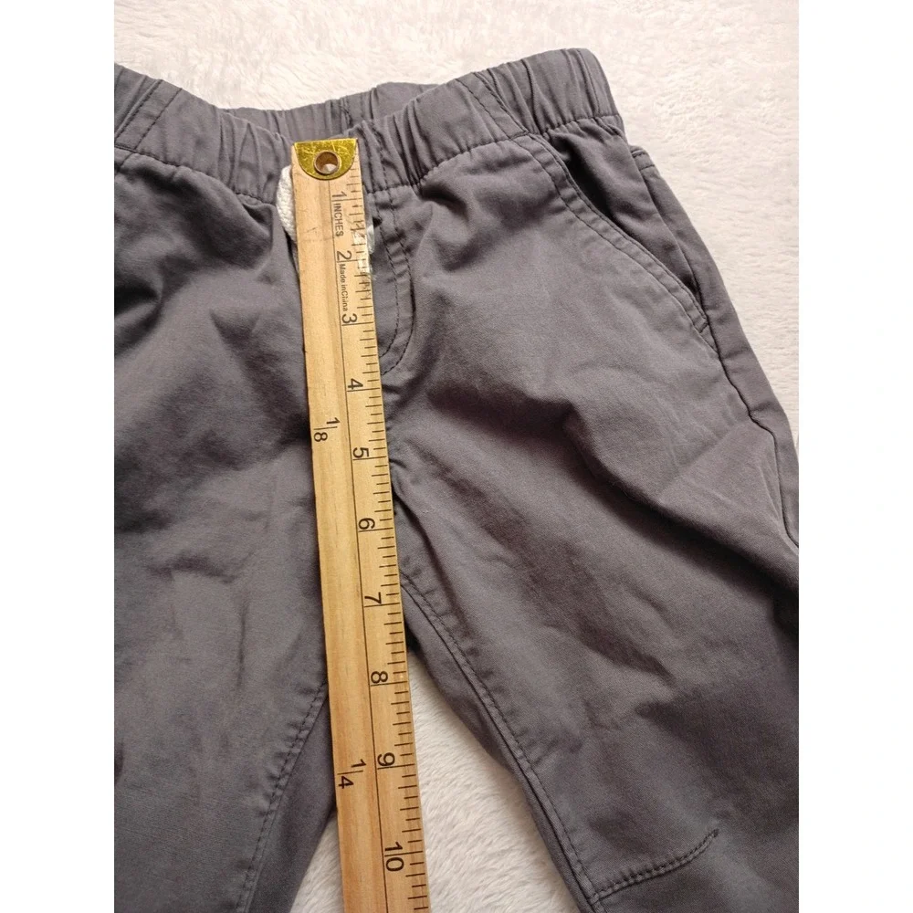 Cat & Jack Toddler Boys Gray Jogger Pants Size 4T Elastic Waist Drawstring NWOT